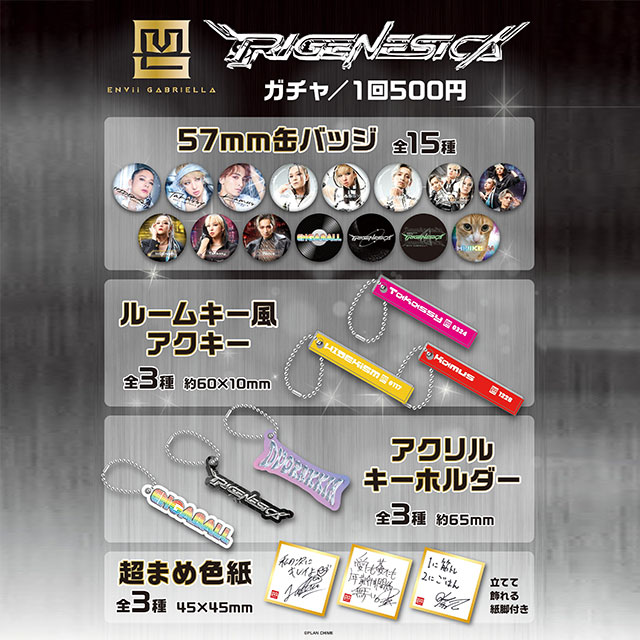 TRIGENESICAガチャ