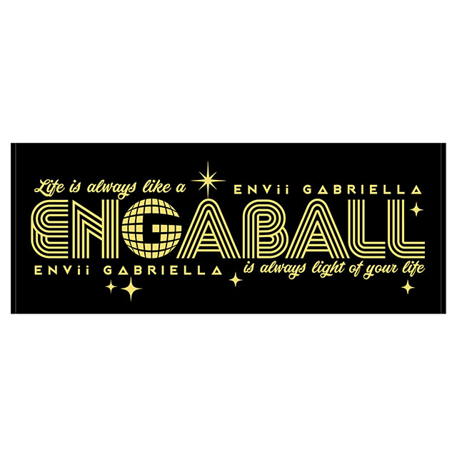 ENGABALL　ツアーフェイスタオル