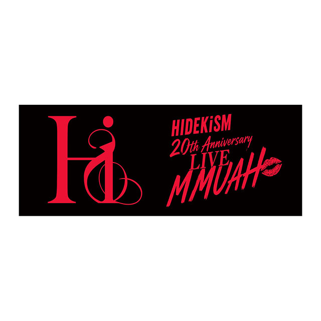 HIDEKiSM 20th Anniversaryタオル